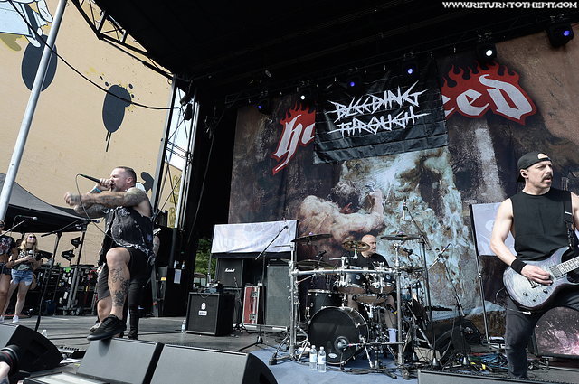 [bleeding through on Aug 27, 2022 at the Palladium - Main Outside Stage (Worcester, MA)]