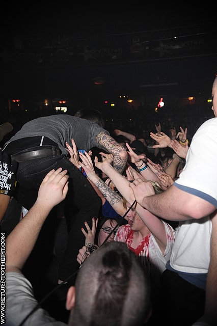 [bring me the horizon on Feb 27, 2009 at the Palladium (Worcester, MA)]
