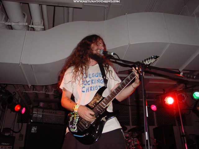 [corpse vomit on Jul 26, 2002 at Milwaukee Metalfest Day 1 nightfall (Milwaukee, WI)]