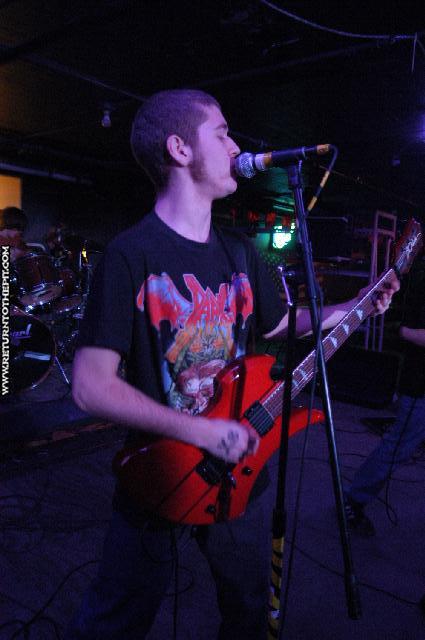 [cryptic warning on Jan 25, 2004 at the Bombshelter (Manchester, NH)]