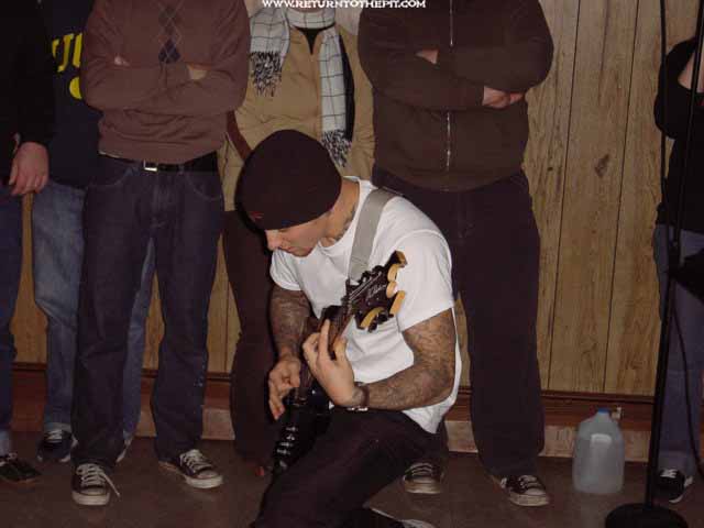 [dying in sin on Dec 1, 2002 at VFW (Waterbury, CT)]