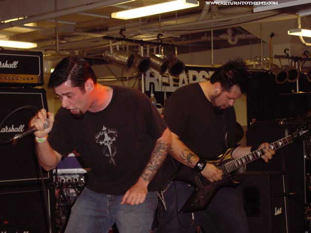 [grace for the fallen on Jul 26, 2002 at Milwaukee Metalfest Day 1 nightfall (Milwaukee, WI)]