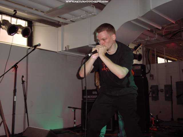[bound and gagged on Jul 27, 2002 at Milwaukee Metalfest Day 2 nightfall (Milwaukee, WI)]