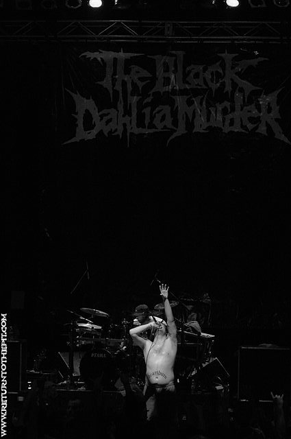 [the black dahlia murder on Jan 19, 2008 at the Palladium (Worcester, MA)]