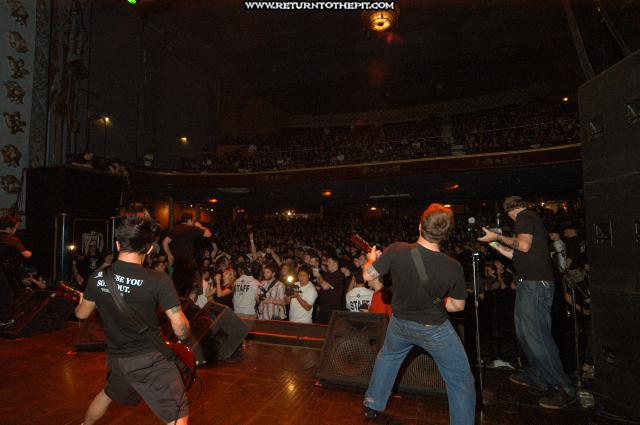 [throwdown on May 1, 2004 at the Palladium - first stage  (Worcester, MA)]