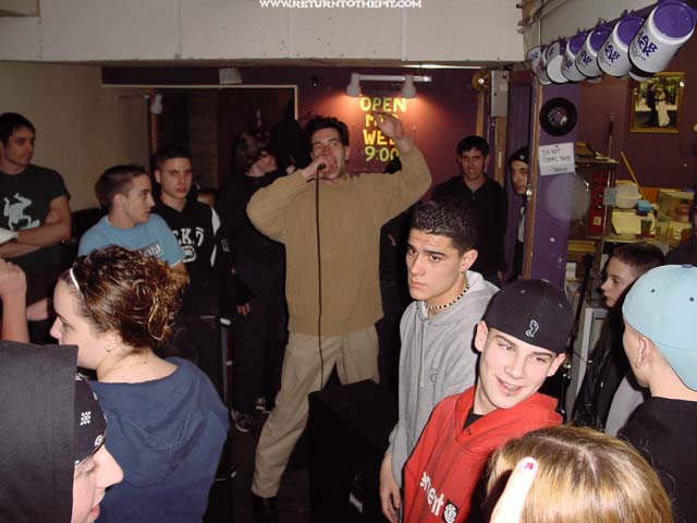 [tommy time on Jan 9, 2003 at Sugar Shack (Lowell, Ma)]